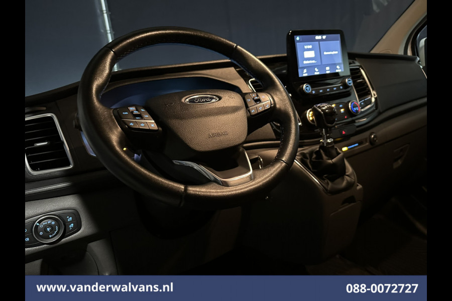 Ford Transit Custom 2.0 TDCI 185pk L1H1 Euro6 Airco | Camera | Apple Carplay | Xenon | LM velgen | Cruisecontrol | Leder Elektrisch verstelbare bestuurdersstoel, Stoelverwarming, Verwarmde voorruit, Parkeersensoren, Achterklep