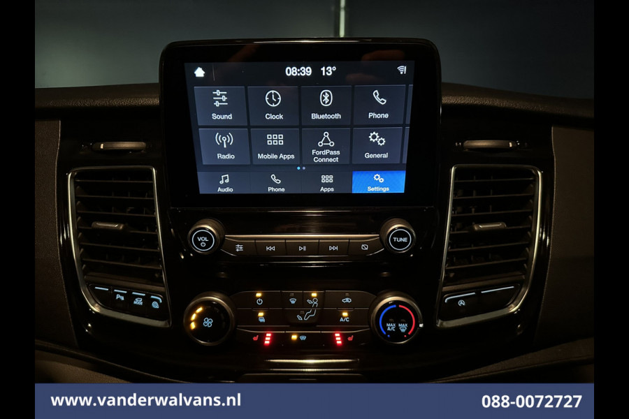 Ford Transit Custom 2.0 TDCI 185pk L1H1 Euro6 Airco | Camera | Apple Carplay | Xenon | LM velgen | Cruisecontrol | Leder Elektrisch verstelbare bestuurdersstoel, Stoelverwarming, Verwarmde voorruit, Parkeersensoren, Achterklep
