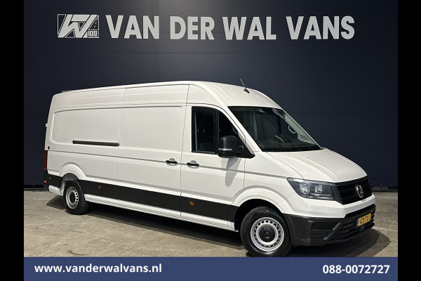 Volkswagen Crafter 2.0 TDI 140 pk L4H3 L3H2 Euro6 ** Airco | 3000kg trekhaak | Cruisecontrol | Parkeersensoren Bijrijdersbank