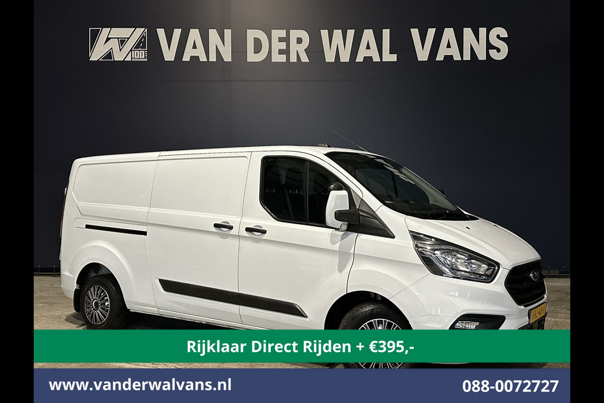 Ford Transit Custom 2.0 TDCI 130pk L2H1 inrichting Euro6 *Rijklaar Direct Rijden* Airco | Camera | Android Auto | Cruisecontrol | Parkeersensoren |  2800kg trekvermogen, Verwarmde voorruit, Bijrijdersbank