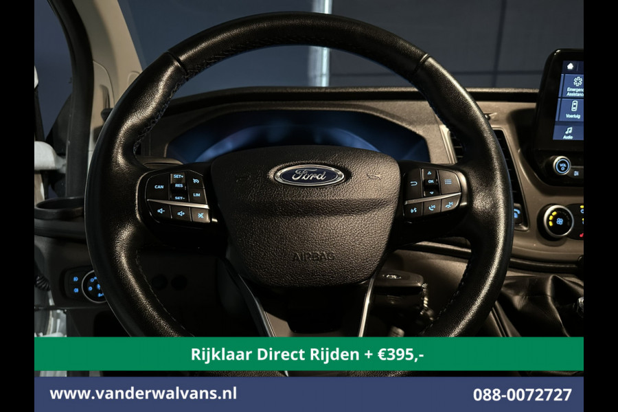 Ford Transit Custom 2.0 TDCI 130pk L2H1 inrichting Euro6 *Rijklaar Direct Rijden* Airco | Camera | Android Auto | Cruisecontrol | Parkeersensoren |  2800kg trekvermogen, Verwarmde voorruit, Bijrijdersbank