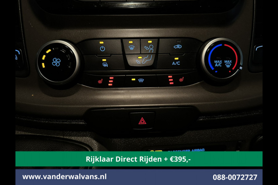Ford Transit Custom 2.0 TDCI 130pk L2H1 inrichting Euro6 *Rijklaar Direct Rijden* Airco | Camera | Android Auto | Cruisecontrol | Parkeersensoren |  2800kg trekvermogen, Verwarmde voorruit, Bijrijdersbank