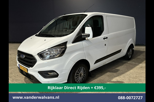 Ford Transit Custom 2.0 TDCI 130pk L2H1 inrichting Euro6 *Rijklaar Direct Rijden* Airco | Camera | Android Auto | Cruisecontrol | Parkeersensoren |  2800kg trekvermogen, Verwarmde voorruit, Bijrijdersbank