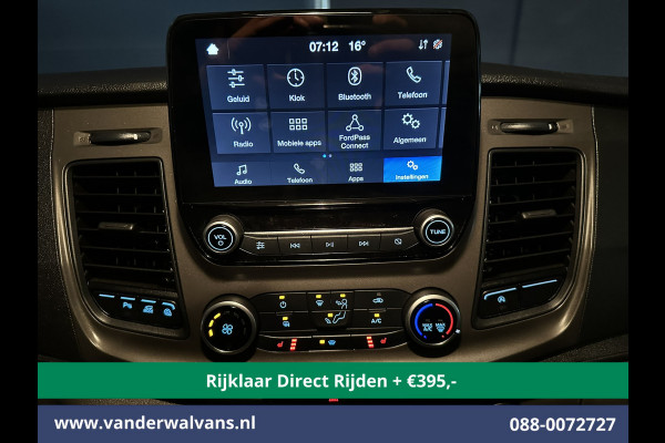 Ford Transit Custom 2.0 TDCI 130pk L2H1 inrichting Euro6 *Rijklaar Direct Rijden* Airco | Camera | Android Auto | Cruisecontrol | Parkeersensoren |  2800kg trekvermogen, Verwarmde voorruit, Bijrijdersbank