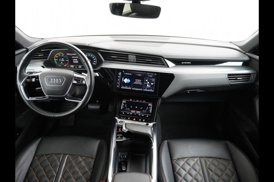 Audi e-tron Sportback 55 quattro Advanced edition 95 kWh VAN: 39.900,- VOOR: 37.440,- UW HERFSTVOORDEEL: 2.460,- | RIJKLAARPRIJS INCL. 12MND BOVAG | ADD. CRUISE CONTROL | CAMERA | LEDER