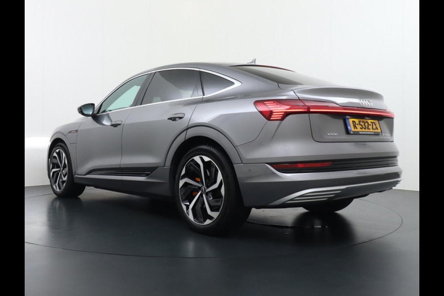 Audi e-tron Sportback 55 quattro Advanced edition 95 kWh VAN: 39.900,- VOOR: 37.440,- UW HERFSTVOORDEEL: 2.460,- | RIJKLAARPRIJS INCL. 12MND BOVAG | ADD. CRUISE CONTROL | CAMERA | LEDER