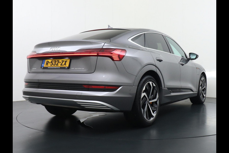 Audi e-tron Sportback 55 quattro Advanced edition 95 kWh VAN: 39.900,- VOOR: 37.440,- UW HERFSTVOORDEEL: 2.460,- | RIJKLAARPRIJS INCL. 12MND BOVAG | ADD. CRUISE CONTROL | CAMERA | LEDER