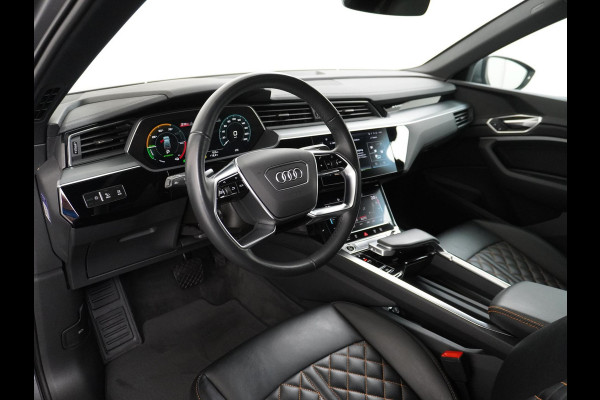 Audi e-tron Sportback 55 quattro Advanced edition 95 kWh VAN: 39.900,- VOOR: 37.440,- UW HERFSTVOORDEEL: 2.460,- | RIJKLAARPRIJS INCL. 12MND BOVAG | ADD. CRUISE CONTROL | CAMERA | LEDER