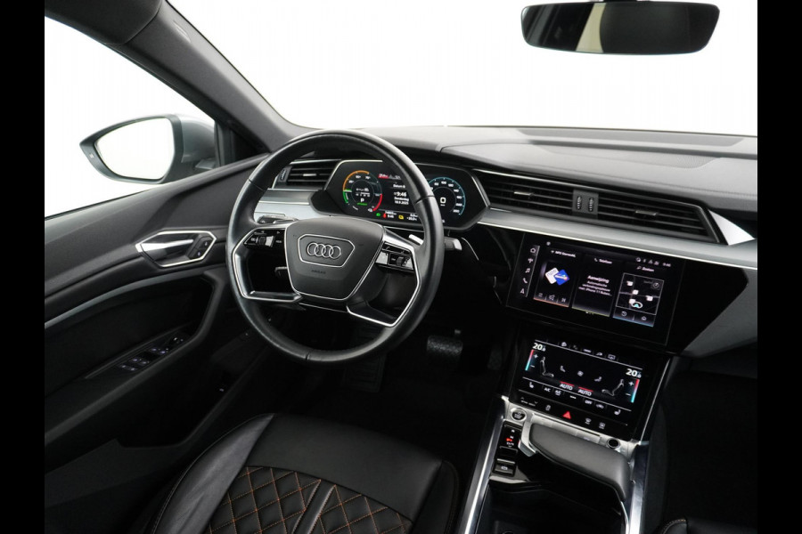 Audi e-tron Sportback 55 quattro Advanced edition 95 kWh VAN: 39.900,- VOOR: 37.440,- UW HERFSTVOORDEEL: 2.460,- | RIJKLAARPRIJS INCL. 12MND BOVAG | ADD. CRUISE CONTROL | CAMERA | LEDER