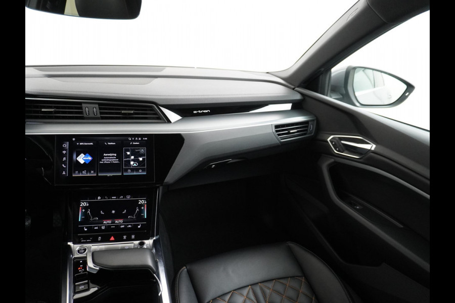 Audi e-tron Sportback 55 quattro Advanced edition 95 kWh VAN: 39.900,- VOOR: 37.440,- UW HERFSTVOORDEEL: 2.460,- | RIJKLAARPRIJS INCL. 12MND BOVAG | ADD. CRUISE CONTROL | CAMERA | LEDER