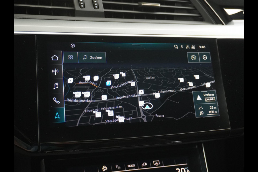 Audi e-tron Sportback 55 quattro Advanced edition 95 kWh VAN: 39.900,- VOOR: 37.440,- UW HERFSTVOORDEEL: 2.460,- | RIJKLAARPRIJS INCL. 12MND BOVAG | ADD. CRUISE CONTROL | CAMERA | LEDER