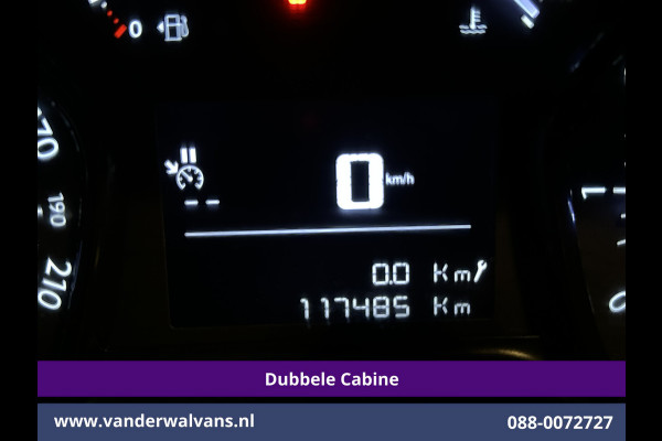 Peugeot Expert 2.0 BlueHDI 123pk L3H1 Dubbele Cabine Euro6 Airco | 6-Zits | Navigatie | 2500kg Trekhaak Apple Carplay, Android Auto, Cruiscontrol, Parkeersensoren, Bijrijdersbank