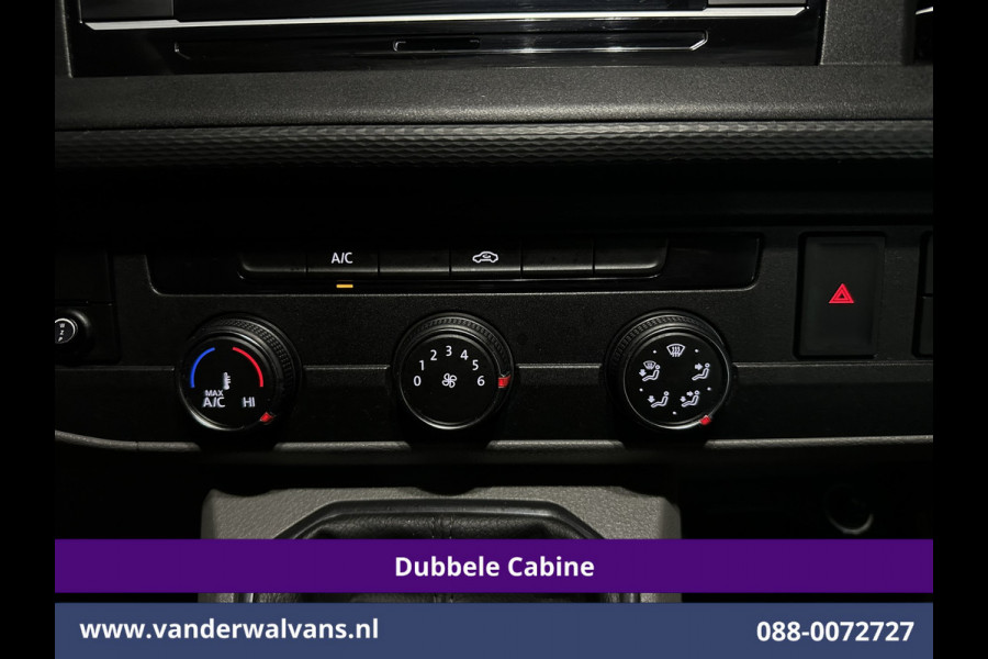Volkswagen Transporter 2.0 TDI L2H1 Dubbele Cabine Euro6 Airco | 2200kg Trekhaak | Apple Carplay Cruiscontrol, Android Auto, 5-Zits, Parkeersensoren