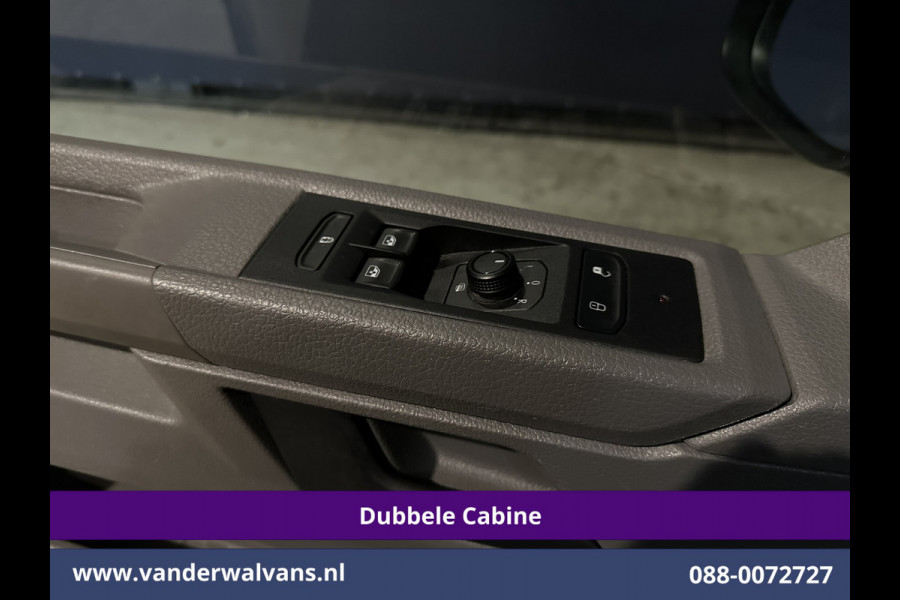 Volkswagen Transporter 2.0 TDI L2H1 Dubbele Cabine Euro6 Airco | 2200kg Trekhaak | Apple Carplay Cruiscontrol, Android Auto, 5-Zits, Parkeersensoren