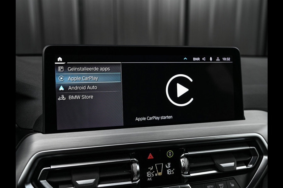 BMW X3 xDrive30e HIGH EXECUTIVE | M-SPORT | ACTIVE CRUISE | EL. TREKHAAK | CAMERA | VIRTUAL COCKPIT | LEDER | STOELVERWARMING | SHADOW