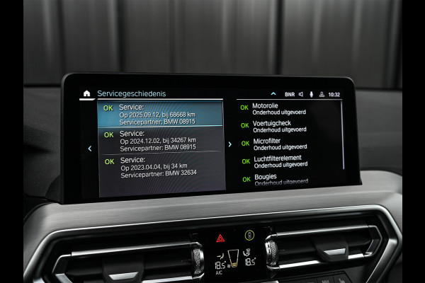 BMW X3 xDrive30e HIGH EXECUTIVE | M-SPORT | ACTIVE CRUISE | EL. TREKHAAK | CAMERA | VIRTUAL COCKPIT | LEDER | STOELVERWARMING | SHADOW