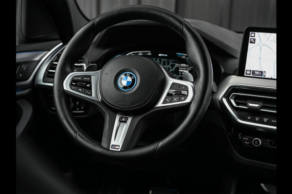 BMW X3 xDrive30e HIGH EXECUTIVE | M-SPORT | ACTIVE CRUISE | EL. TREKHAAK | CAMERA | VIRTUAL COCKPIT | LEDER | STOELVERWARMING | SHADOW