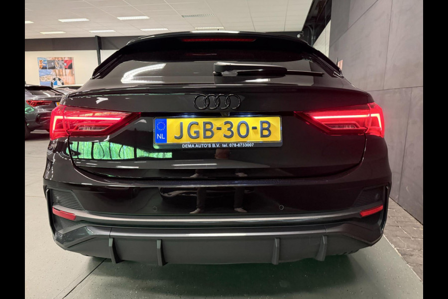 Audi Q3 Sportback 45 TFSI e 2 X S-LINE BLACK-LINE 20'' NAVI/M-STOELEN/DAB/CAM/A-CRUISE/ECC/PDC///