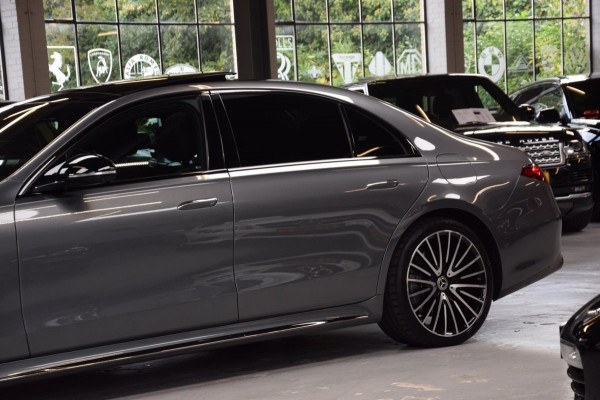 Mercedes-Benz S-Klasse 580 e 4MATIC Lang AMG Line Panoramadak|Org.NL|Dealer Onderhouden|BTW|Achterass-besturing