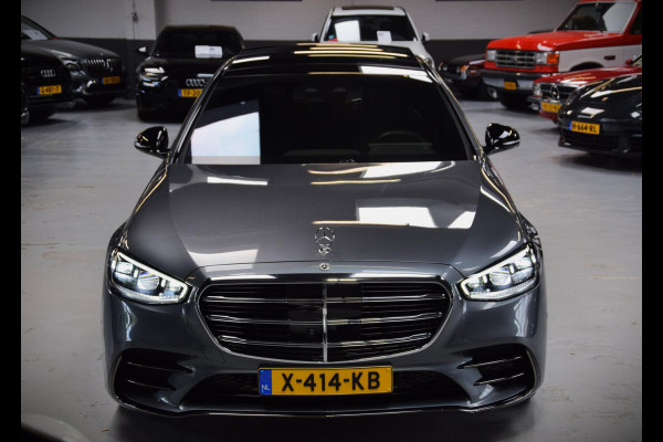 Mercedes-Benz S-Klasse 580 e 4MATIC Lang AMG Line Panoramadak|Org.NL|Dealer Onderhouden|BTW|Achterass-besturing