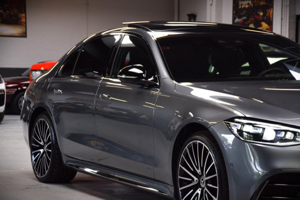 Mercedes-Benz S-Klasse 580 e 4MATIC Lang AMG Line Panoramadak|Org.NL|Dealer Onderhouden|BTW|Achterass-besturing