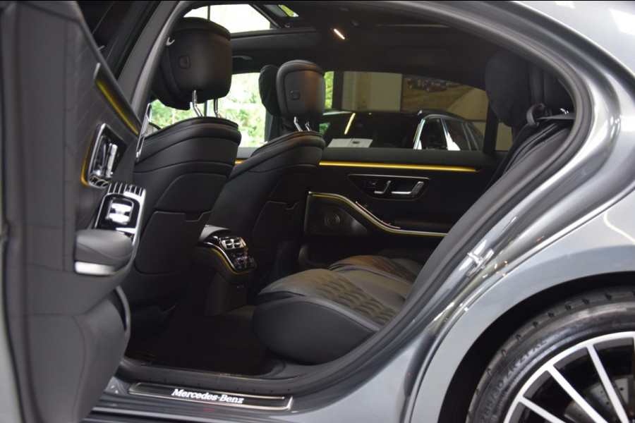 Mercedes-Benz S-Klasse 580 e 4MATIC Lang AMG Line Panoramadak|Org.NL|Dealer Onderhouden|BTW|Achterass-besturing
