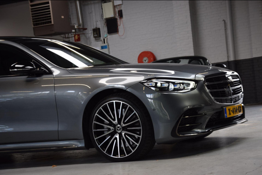 Mercedes-Benz S-Klasse 580 e 4MATIC Lang AMG Line Panoramadak|Org.NL|Dealer Onderhouden|BTW|Achterass-besturing