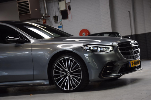 Mercedes-Benz S-Klasse 580 e 4MATIC Lang AMG Line Panoramadak|Org.NL|Dealer Onderhouden|BTW|Achterass-besturing