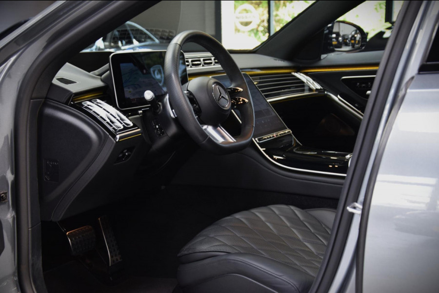Mercedes-Benz S-Klasse 580 e 4MATIC Lang AMG Line Panoramadak|Org.NL|Dealer Onderhouden|BTW|Achterass-besturing