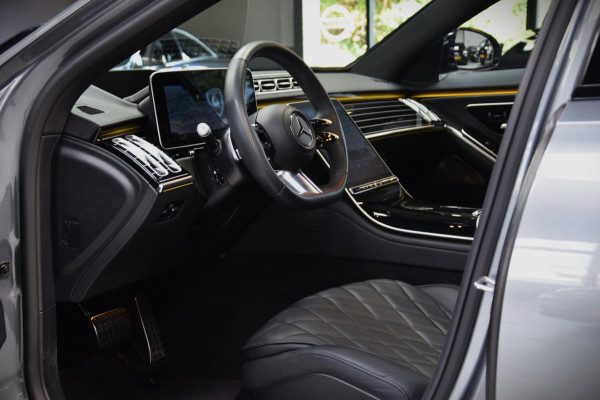 Mercedes-Benz S-Klasse 580 e 4MATIC Lang AMG Line Panoramadak|Org.NL|Dealer Onderhouden|BTW|Achterass-besturing