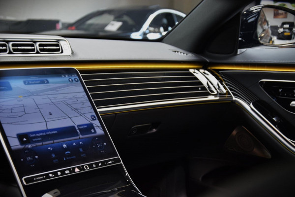 Mercedes-Benz S-Klasse 580 e 4MATIC Lang AMG Line Panoramadak|Org.NL|Dealer Onderhouden|BTW|Achterass-besturing