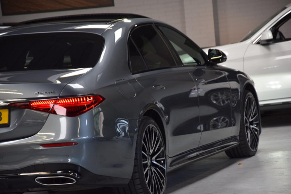 Mercedes-Benz S-Klasse 580 e 4MATIC Lang AMG Line Panoramadak|Org.NL|Dealer Onderhouden|BTW|Achterass-besturing
