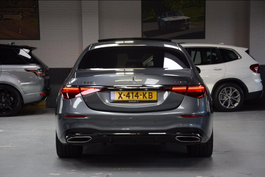Mercedes-Benz S-Klasse 580 e 4MATIC Lang AMG Line Panoramadak|Org.NL|Dealer Onderhouden|BTW|Achterass-besturing