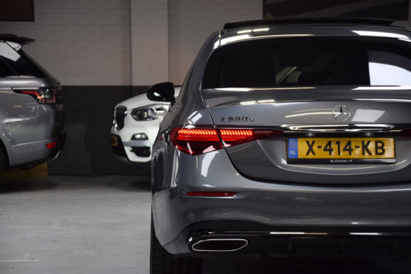 Mercedes-Benz S-Klasse 580 e 4MATIC Lang AMG Line Panoramadak|Org.NL|Dealer Onderhouden|BTW|Achterass-besturing