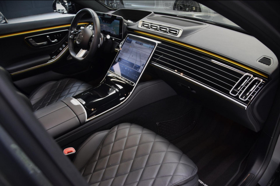 Mercedes-Benz S-Klasse 580 e 4MATIC Lang AMG Line Panoramadak|Org.NL|Dealer Onderhouden|BTW|Achterass-besturing