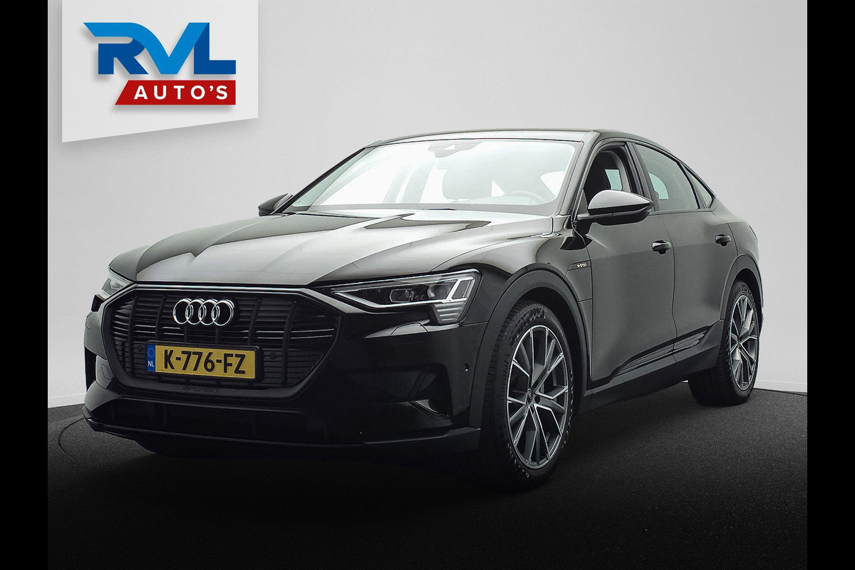 Audi e-tron Sportback 55 quattro edition 95 kWh Origineel NL Leder Navigatie