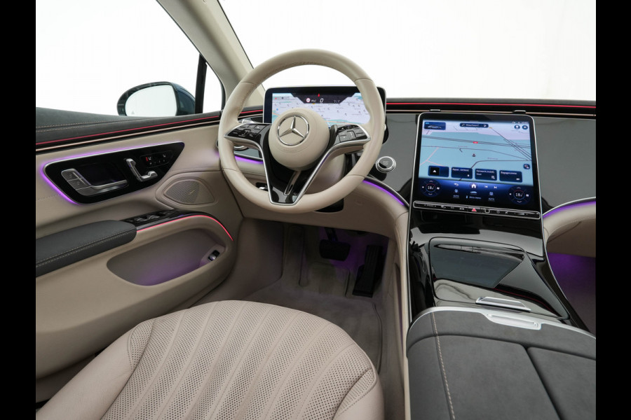 Mercedes-Benz EQS 350 Business Line 90 kWh [3-Fase] (INCL-BTW) *LUXURY-LEATHER | FULL-LED | MEMORY-PACK | HEATED-COMFORTSEATS | DIGI-COCKPIT | CAMERA | AMBIENT-LIGHT | NAVI-FULLMAP | BLIND-SPOT | KEYLESS | CARPLAY | 19''ALU*