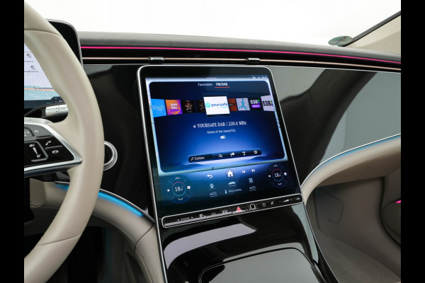 Mercedes-Benz EQS 350 Business Line 90 kWh [3-Fase] (INCL-BTW) *LUXURY-LEATHER | FULL-LED | MEMORY-PACK | HEATED-COMFORTSEATS | DIGI-COCKPIT | CAMERA | AMBIENT-LIGHT | NAVI-FULLMAP | BLIND-SPOT | KEYLESS | CARPLAY | 19''ALU*
