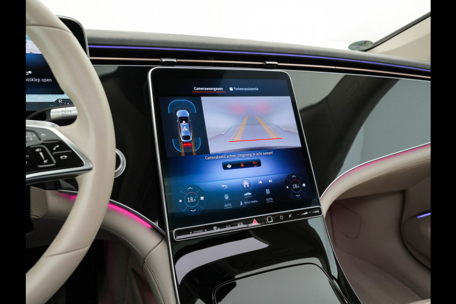 Mercedes-Benz EQS 350 Business Line 90 kWh [3-Fase] (INCL-BTW) *LUXURY-LEATHER | FULL-LED | MEMORY-PACK | HEATED-COMFORTSEATS | DIGI-COCKPIT | CAMERA | AMBIENT-LIGHT | NAVI-FULLMAP | BLIND-SPOT | KEYLESS | CARPLAY | 19''ALU*