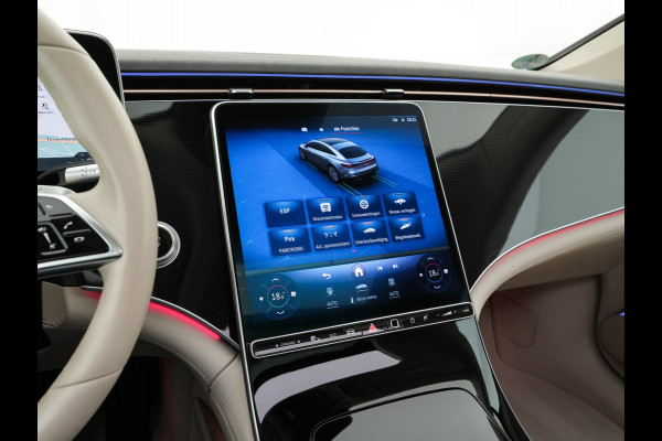 Mercedes-Benz EQS 350 Business Line 90 kWh [3-Fase] (INCL-BTW) *LUXURY-LEATHER | FULL-LED | MEMORY-PACK | HEATED-COMFORTSEATS | DIGI-COCKPIT | CAMERA | AMBIENT-LIGHT | NAVI-FULLMAP | BLIND-SPOT | KEYLESS | CARPLAY | 19''ALU*