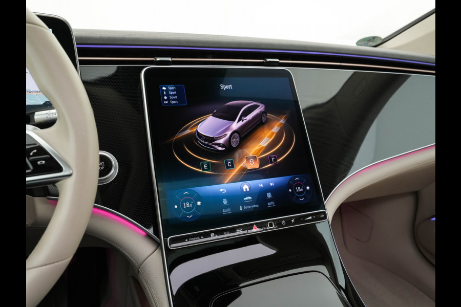 Mercedes-Benz EQS 350 Business Line 90 kWh [3-Fase] (INCL-BTW) *LUXURY-LEATHER | FULL-LED | MEMORY-PACK | HEATED-COMFORTSEATS | DIGI-COCKPIT | CAMERA | AMBIENT-LIGHT | NAVI-FULLMAP | BLIND-SPOT | KEYLESS | CARPLAY | 19''ALU*