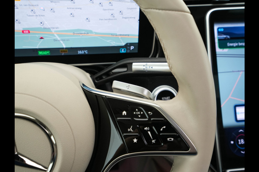 Mercedes-Benz EQS 350 Business Line 90 kWh [3-Fase] (INCL-BTW) *LUXURY-LEATHER | FULL-LED | MEMORY-PACK | HEATED-COMFORTSEATS | DIGI-COCKPIT | CAMERA | AMBIENT-LIGHT | NAVI-FULLMAP | BLIND-SPOT | KEYLESS | CARPLAY | 19''ALU*