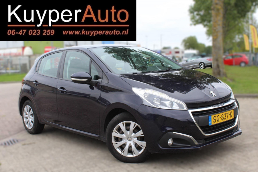 Peugeot 208 1.2 PureTech Blue Lion NAP,, AIRCO ,,MULTIMEDIA ,,NAVI,, LED ,,PARKEERSENSOREN TREKHAAK