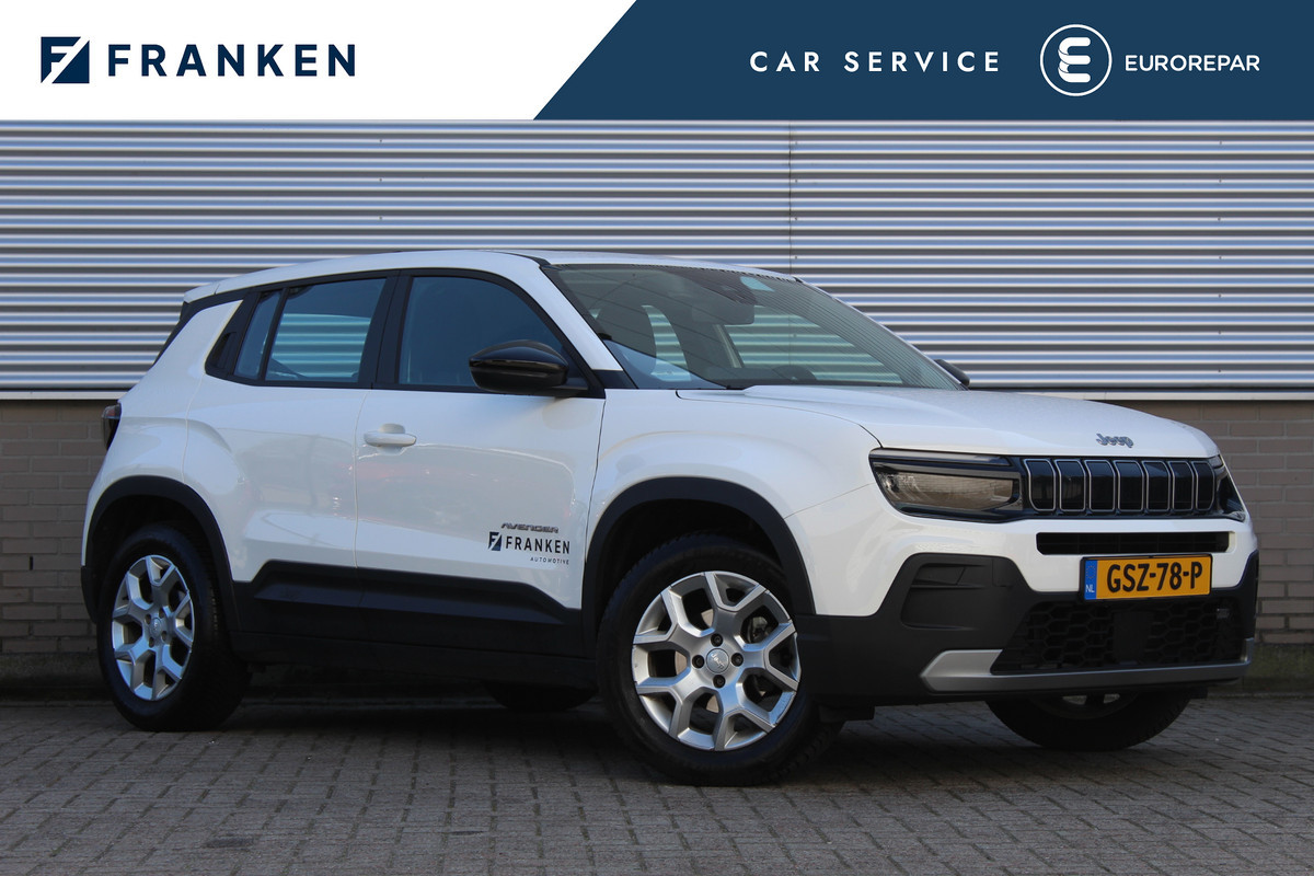 Jeep Avenger 1.2 Altitude | JBL | Navigatie | Adaptieve Cruise | Cruise | Stoelverwarming | Led