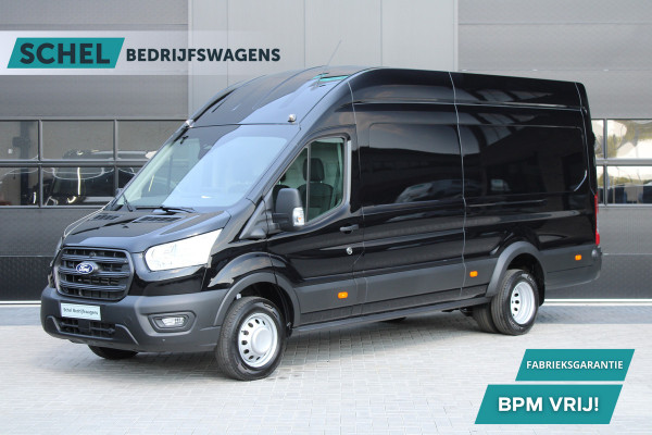 Ford Transit 350 2.0 TDCI L4H3 Trend 165pk RWD - 3500kg trekgewicht - Dubbellucht - 360 Camera - ACC - Trekhaak - Navigatie - Carplay - Rijkl