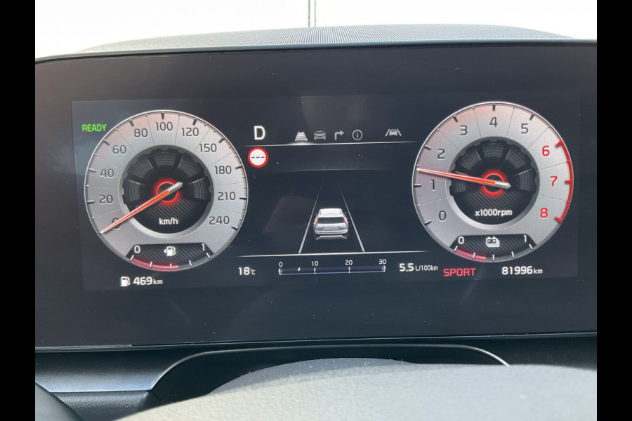 Kia Niro 1.6 GDi Hybrid DynamicPlusLine Pano HUD Leer Stoel/Stuurverw Camera NL-Auto!