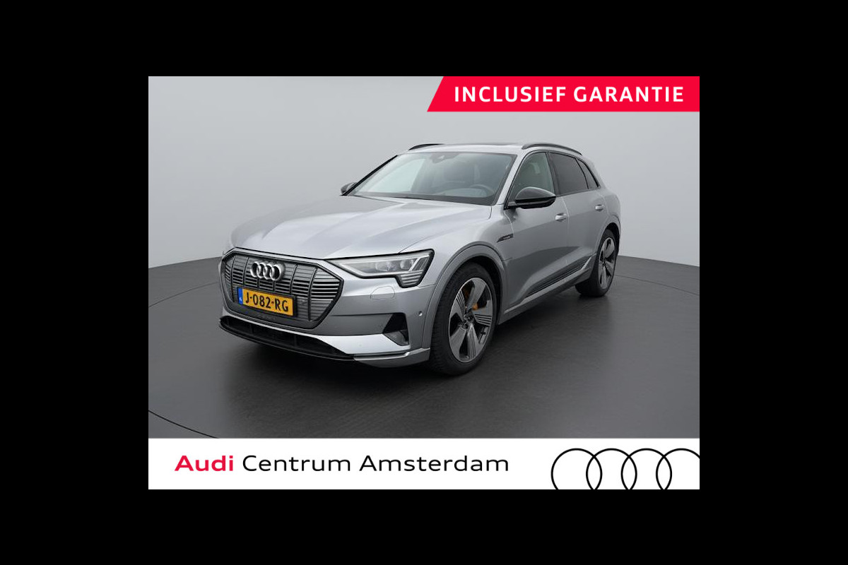 Audi e-tron e-tron 55 quattro advanced 95 kWh 408pk | Panoramadak | lederen bekleding | Assisten Tour pakket | Stoelen elektrisch verstelbaar met geheugen |  Bang & Olufsen Premium soundsystem