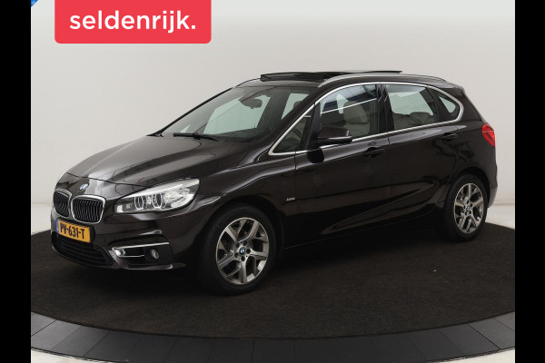 BMW 2 Serie Active Tourer 218i High Executive | Panoramadak | Luxury Line | Trekhaak | Leder | Stoelverwarming | Head-Up | Navigatie | Full LED | Sportstoelen | Camera | Parkeerhulp