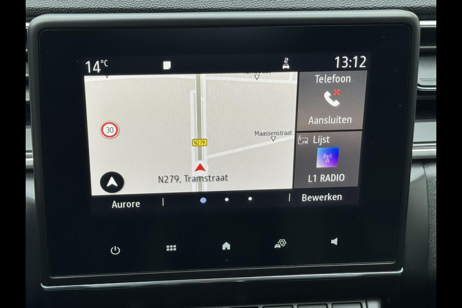Renault Captur 1.0 TCe 100 Bi-Fuel Zen Cruise control Climate control Navigatie Apple / Android Camera plus sensoren voor/achter