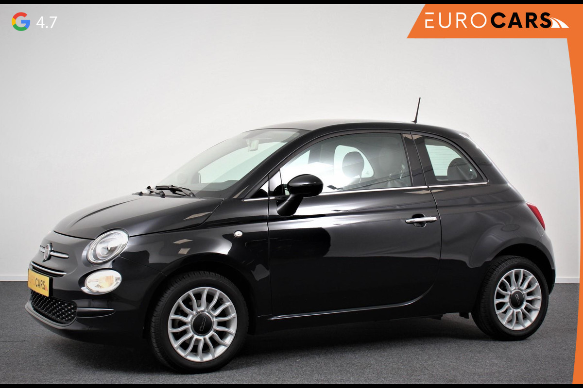 Fiat 500 1.2 Lounge | Navigatie | Lederen Interieur | Climate Control | Panoramadak | Parkeer sensoren